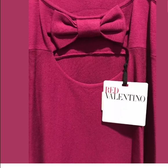New Red Valentino purple knit dress NWT xl - Picture 2 of 6